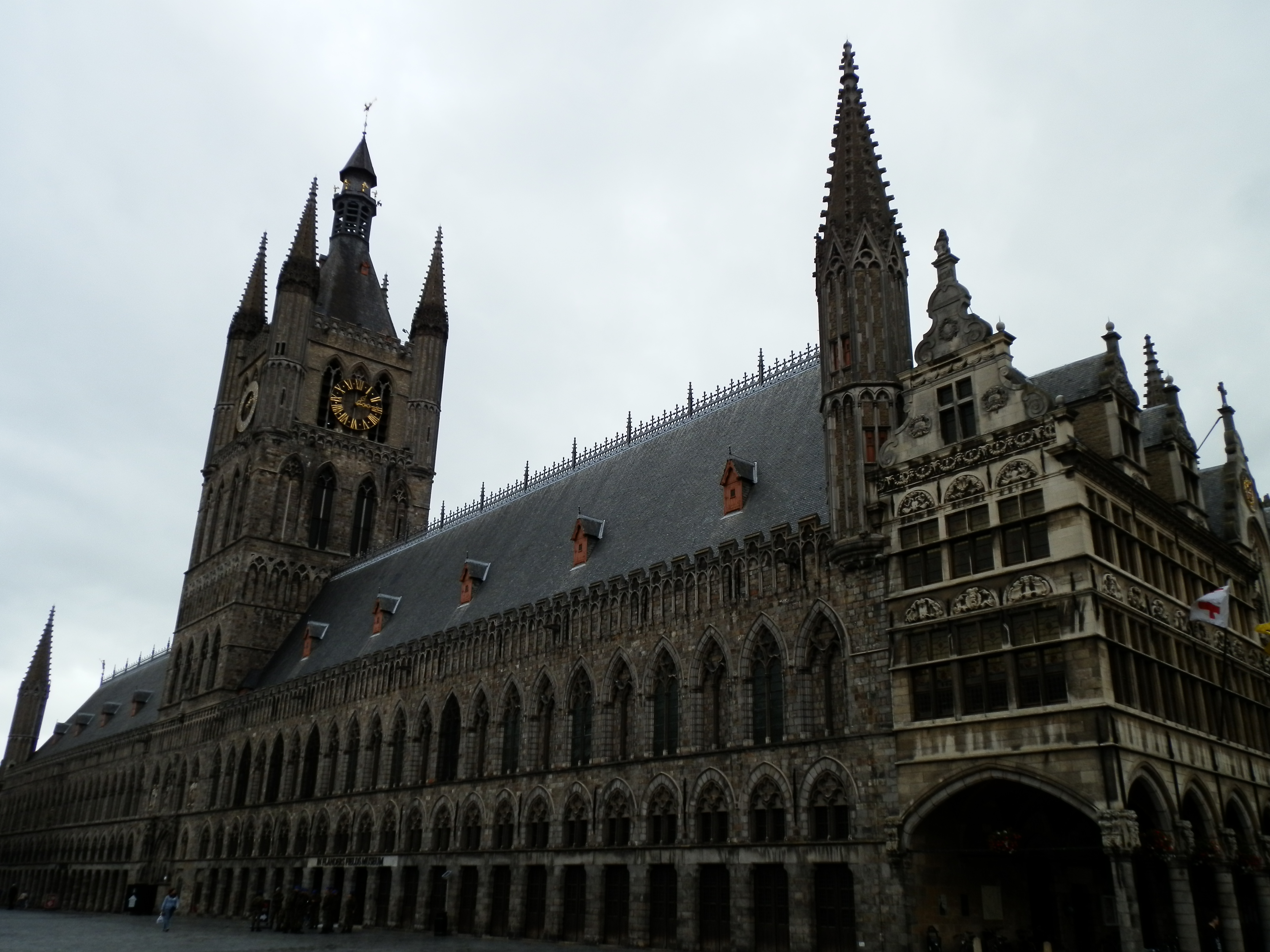 The Lakenhalle (Cloth Hall) of Ypres (author's photo).